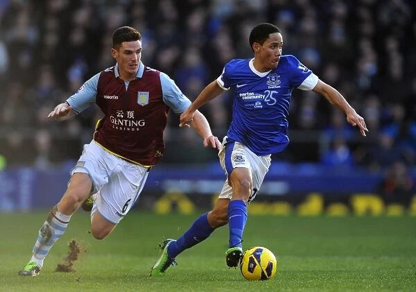 Thrilling 3-3 Draw: Pienaar vs Clark at Goodison Park - Everton vs Aston Villa (Barclays Premier League, 02-02-2013)