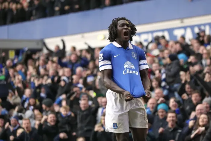 Framed Print : Thrilling 3-3 Rivalry: Romelu Lukaku's Double Strike in the Everton vs Liverpool Derby (November 23, 2013 - Goodison Park) Framed Print : Thrilling 3-3 Rivalry: Romelu Lukaku's Double Strike in the Everton vs Liverpool Derby (November 23, 2013 - Goodison Park)