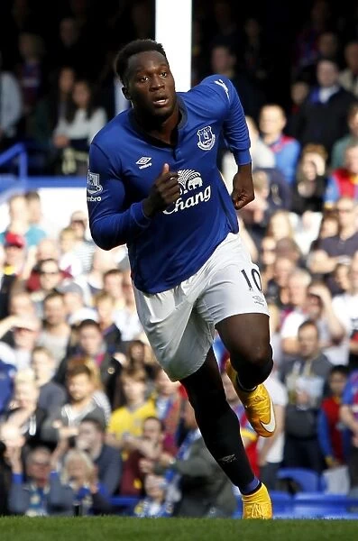 Thrilling First Goal: Romelu Lukaku Scores for Everton vs Crystal Palace at Goodison Park