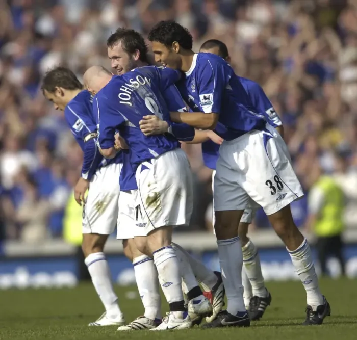 Framed Print : Thrilling Goal Celebration: James McFadden Scores for Everton Against Charlton Athletic Framed Print : Thrilling Goal Celebration: James McFadden Scores for Everton Against Charlton Athletic