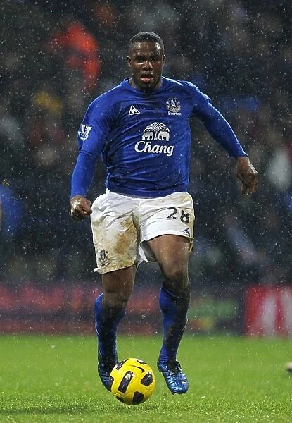 Thrilling Moments: Victor Anichebe's Performance at Reebok Stadium - Everton vs. Bolton Wanderers, Barclays Premier League (February 13, 2011)