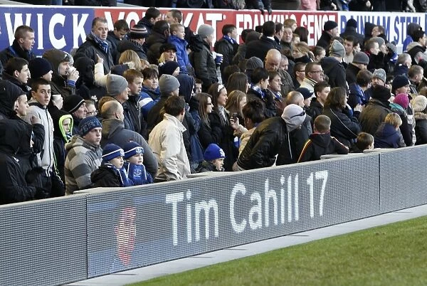 Tim Cahill in Action: Everton vs. West Bromwich Albion, Premier League Rivalry at Goodison Park (November 2010)