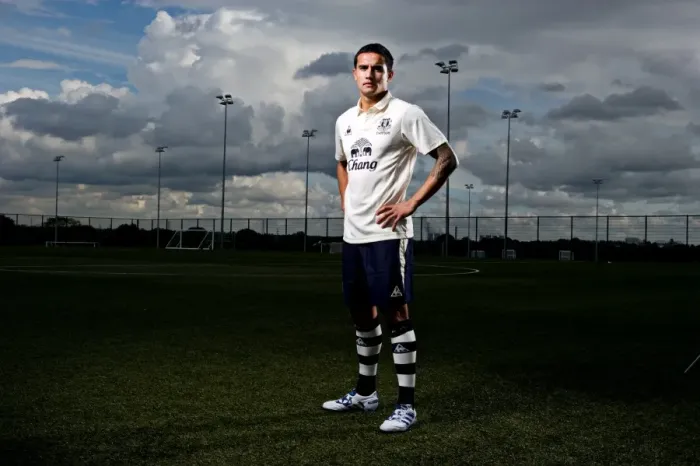 Framed Print : Tim Cahill: Everton's Unforgettable Legend Framed Print : Tim Cahill: Everton's Unforgettable Legend