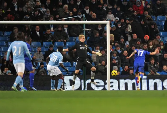 Framed Print : Tim Cahill Scores the Opener: Manchester City vs. Everton, Barclays Premier League (December 2010) Framed Print : Tim Cahill Scores the Opener: Manchester City vs. Everton, Barclays Premier League (December 2010)