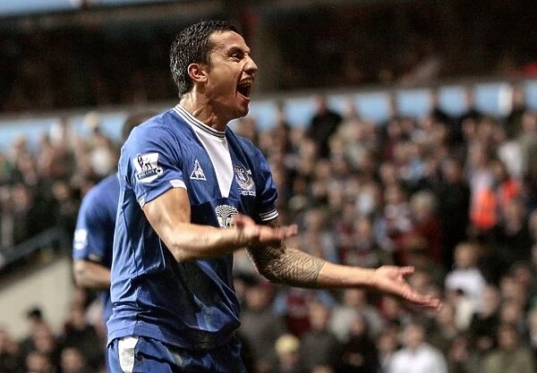 Tim Cahill's Double: Everton's Glory at Villa Park in the Barclays Premier League
