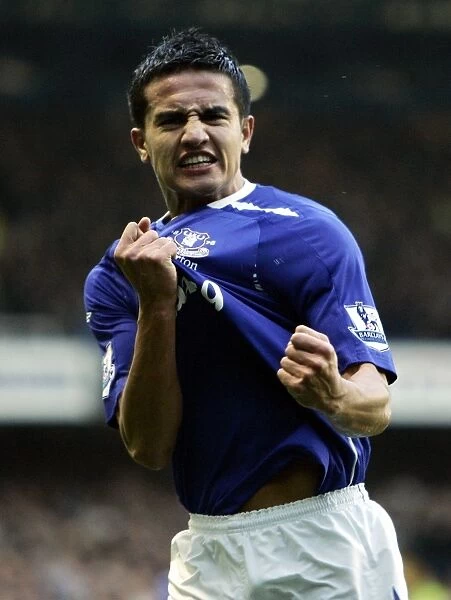 Tim Cahill's Double: Everton's Triumph Over Sunderland in the Barclays Premier League (November 24, 2007)