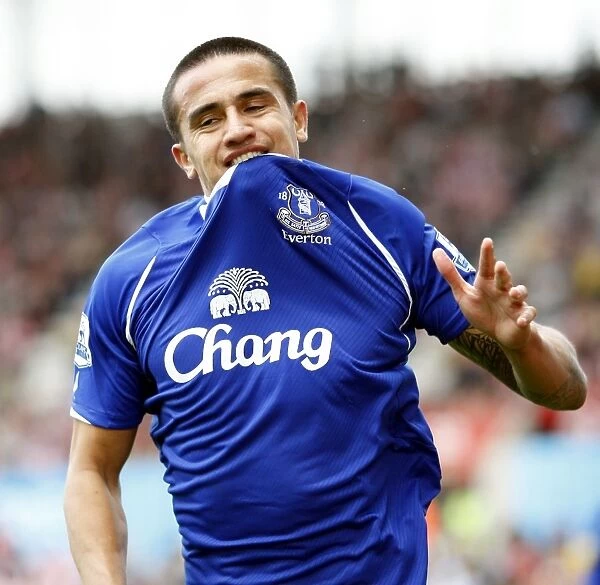 Tim Cahill's Hat-Trick: Everton's Thrilling Victory Over Stoke City in the Premier League