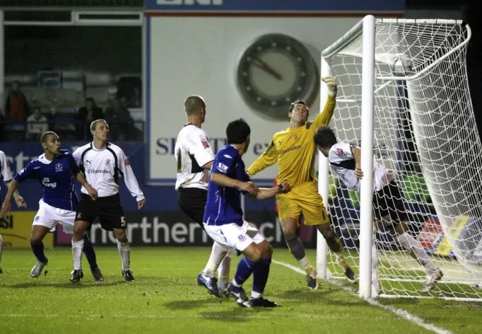 Framed Print : Tim Cahill's Historic First Goal: Everton vs. Luton Town in Carling Cup Fourth Round, 2007 Framed Print : Tim Cahill's Historic First Goal: Everton vs. Luton Town in Carling Cup Fourth Round, 2007