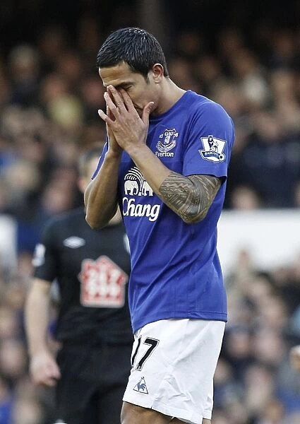 Tim Cahill's Regret: A Missed Goal Opportunity for Everton vs. West Bromwich Albion (November 2010)