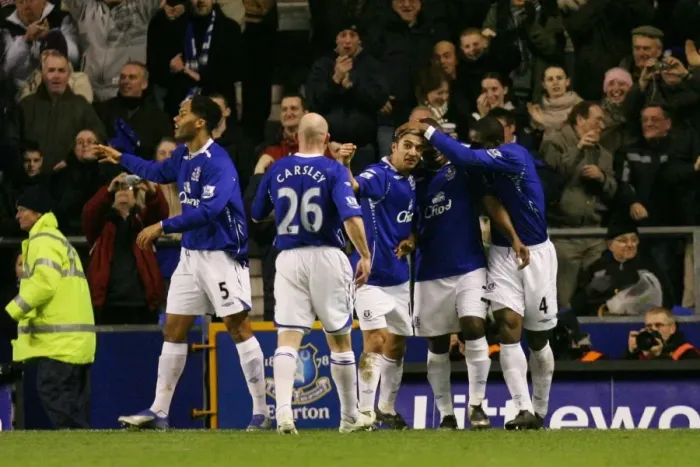 Framed Print : Tim Cahill's Thrilling First Goal: Everton vs. Arsenal, Premier League, Goodison Park, 2007 Framed Print : Tim Cahill's Thrilling First Goal: Everton vs. Arsenal, Premier League, Goodison Park, 2007