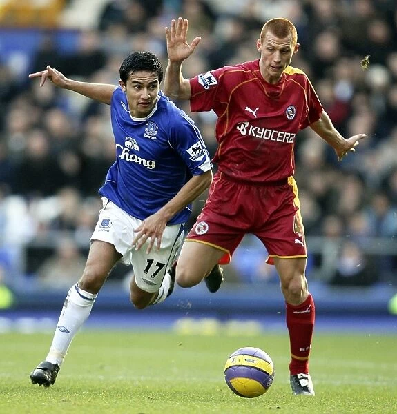 Tim Cahill's Thrilling Goal: Everton vs. Reading, FA Barclays Premiership, 14 / 01 / 07