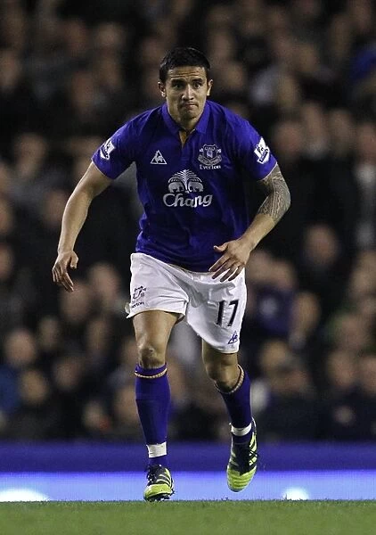 Tim Cahill's Thrilling Goal: Everton vs. Arsenal, Barclays Premier League, Goodison Park (21 March 2012)