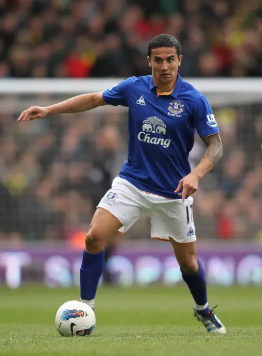 Framed Print : Tim Cahill's Thrilling Goal: Everton's Victory Over Norwich City (07 April 2012, Carrow Road) Framed Print : Tim Cahill's Thrilling Goal: Everton's Victory Over Norwich City (07 April 2012, Carrow Road)