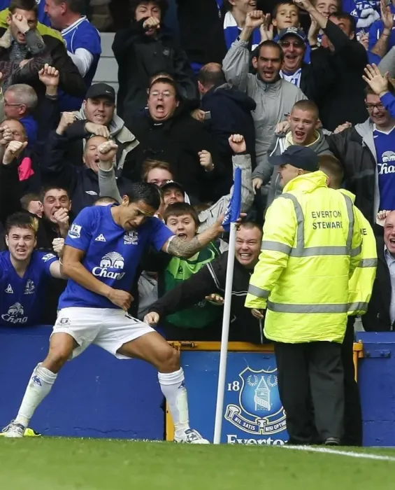 Framed Print : Tim Cahill's Thunderbolt: Everton's Historic First Goal Against Liverpool at Goodison Park Framed Print : Tim Cahill's Thunderbolt: Everton's Historic First Goal Against Liverpool at Goodison Park