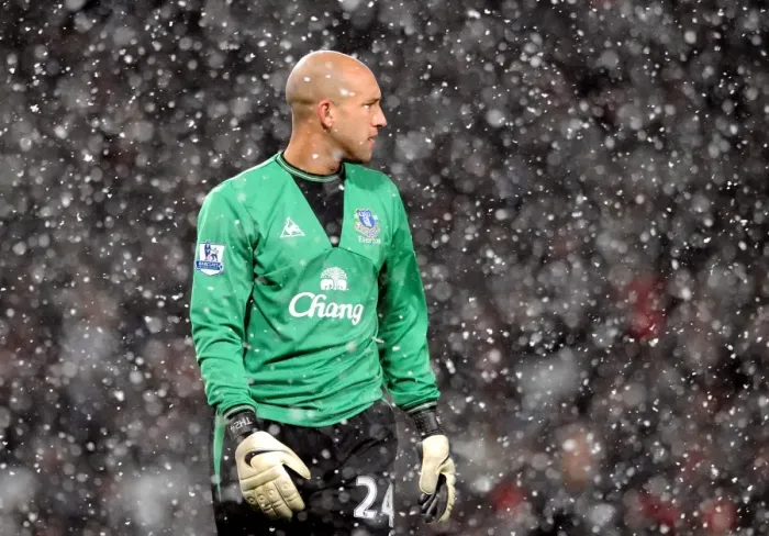 Framed Print : Tim Howard in Action: Everton vs. Arsenal, Premier League Showdown at Emirates Stadium Framed Print : Tim Howard in Action: Everton vs. Arsenal, Premier League Showdown at Emirates Stadium