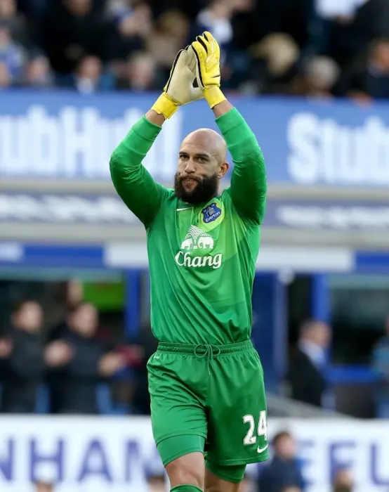 Framed Print : Tim Howard's Appreciation: A 0-0 Stalemate with Tottenham Hotspur at Everton's Goodison Park (November 3, 2013)