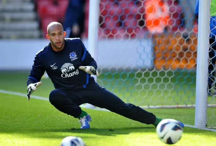 Framed Print : Tim Howard's Determined Showdown: Everton vs. Wigan Athletic at DW Stadium (6-10-2012) Framed Print : Tim Howard's Determined Showdown: Everton vs. Wigan Athletic at DW Stadium (6-10-2012)