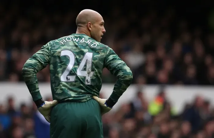 Framed Print : Tim Howard's Dramatic Save: Everton vs. Sunderland in FA Cup Sixth Round at Goodison Park Framed Print : Tim Howard's Dramatic Save: Everton vs. Sunderland in FA Cup Sixth Round at Goodison Park