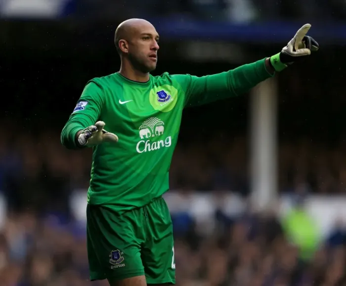 Framed Print : Tim Howard's Epic Duel: Everton vs Liverpool, 2012-10-28 - Everton 2-2 Liverpool (Barclays Premier League) Framed Print : Tim Howard's Epic Duel: Everton vs Liverpool, 2012-10-28 - Everton 2-2 Liverpool (Barclays Premier League)