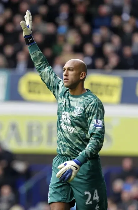 Framed Print : Tim Howard's Heroic Performance: Everton vs Manchester United, Barclays Premier League (29 October 2011, Goodison Park) Framed Print : Tim Howard's Heroic Performance: Everton vs Manchester United, Barclays Premier League (29 October 2011, Goodison Park)