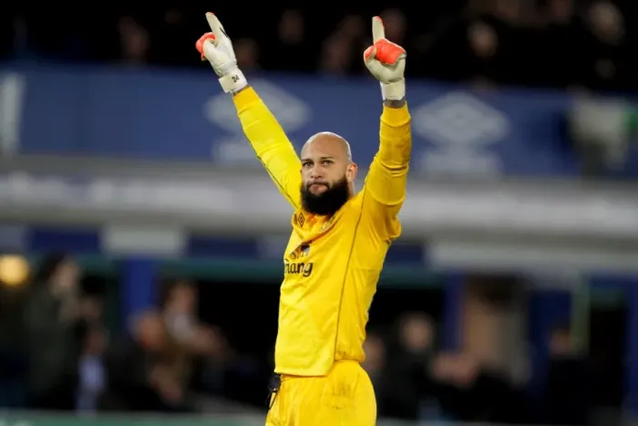 Framed Print : Tim Howard's Triumph: Everton's Barclays Premier League Victory Over West Ham United Framed Print : Tim Howard's Triumph: Everton's Barclays Premier League Victory Over West Ham United