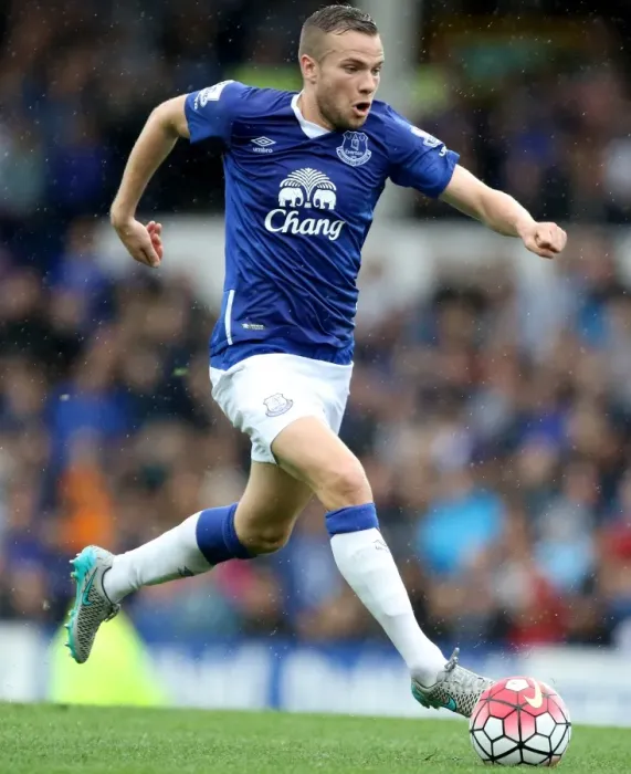 Framed Print : Tom Cleverley Faces Manchester City: Everton vs. Manchester City, Barclays Premier League, Goodison Park Framed Print : Tom Cleverley Faces Manchester City: Everton vs. Manchester City, Barclays Premier League, Goodison Park