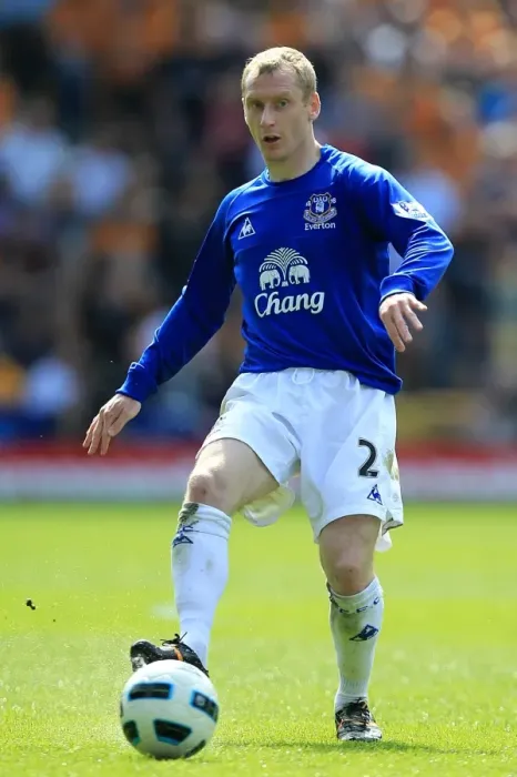 Framed Print : Tony Hibbert in Action: Everton vs. Wolverhampton Wanderers, Barclays Premier League (09 April 2011) Framed Print : Tony Hibbert in Action: Everton vs. Wolverhampton Wanderers, Barclays Premier League (09 April 2011)