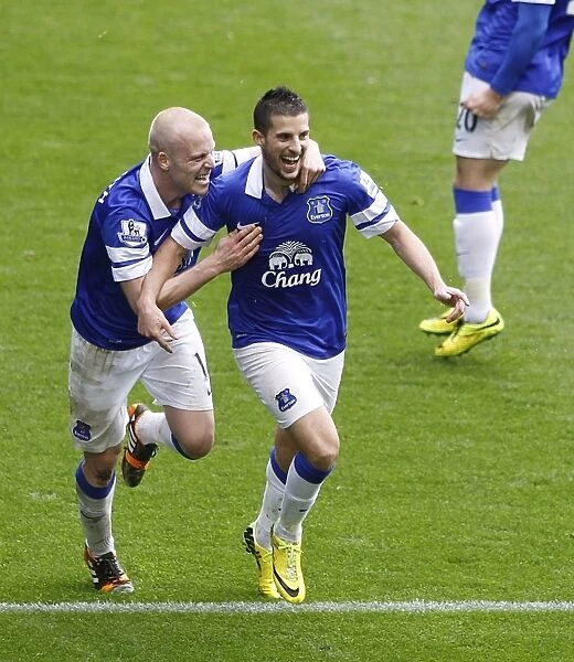 Triumphant Everton: Arteta's Own Goal - Mirallas & Naismith's Unforgettable Celebration (3-0)