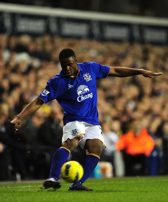 Framed Print : Victor Anichebe's Unforgettable Display: Everton's Thrilling Victory at White Hart Lane vs. Tottenham Hotspur (11 January 2012) Framed Print : Victor Anichebe's Unforgettable Display: Everton's Thrilling Victory at White Hart Lane vs. Tottenham Hotspur (11 January 2012)