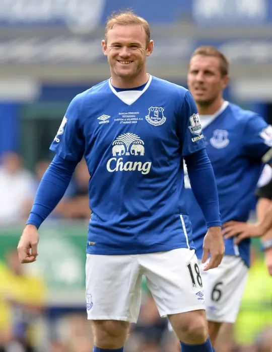 Framed Print : Wayne Rooney Beams in Everton Debut: Pre-Season Friendly vs Leeds United Framed Print : Wayne Rooney Beams in Everton Debut: Pre-Season Friendly vs Leeds United