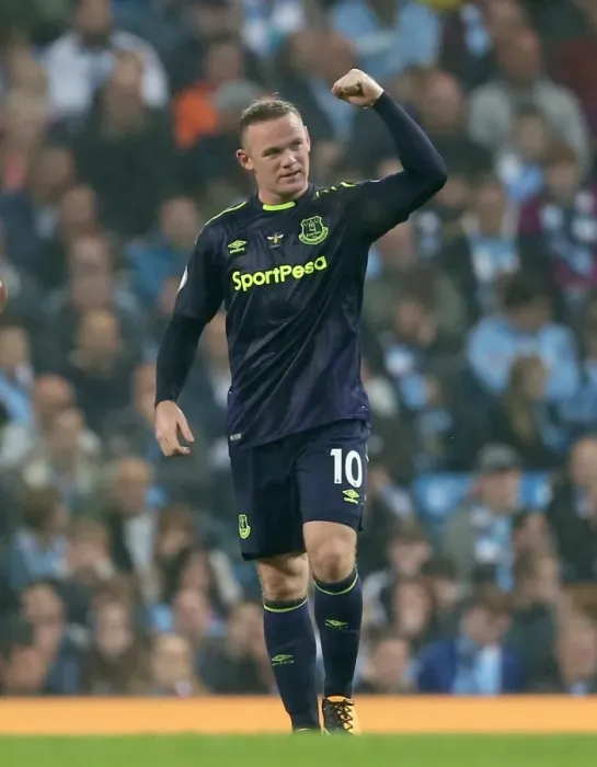 Framed Print : Wayne Rooney Scores His 200th Premier League Goal: Manchester City vs. Everton (2017-18, Etihad Stadium) Framed Print : Wayne Rooney Scores His 200th Premier League Goal: Manchester City vs. Everton (2017-18, Etihad Stadium)