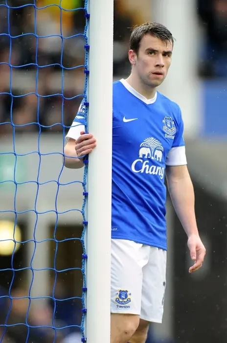 Framed Print : Wigan Athletic's Upset: Seamus Coleman and Everton's FA Cup Quarterfinal Defeat at Goodison Park (9-3-2013) Framed Print : Wigan Athletic's Upset: Seamus Coleman and Everton's FA Cup Quarterfinal Defeat at Goodison Park (9-3-2013)