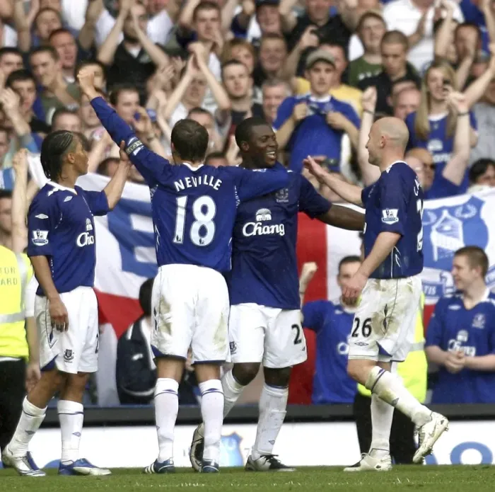 Framed Print : Yakubu's Hat-Trick: Everton Celebrates Third Goal vs. Newcastle United (11 / 5 / 08) Framed Print : Yakubu's Hat-Trick: Everton Celebrates Third Goal vs. Newcastle United (11 / 5 / 08)