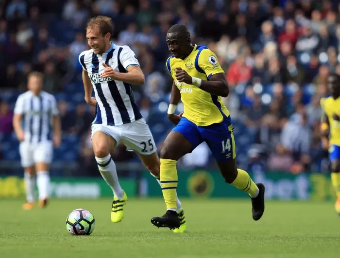 Framed Print : Yannick Bolasie in Action: Everton vs. West Bromwich Albion, Premier League Framed Print : Yannick Bolasie in Action: Everton vs. West Bromwich Albion, Premier League