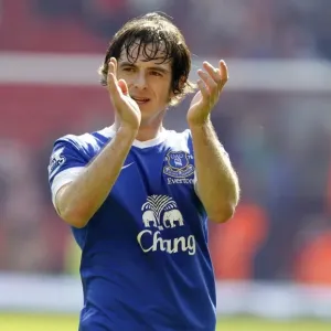0-0 Stalemate at Anfield: Leighton Baines in Action for Everton vs. Liverpool (May 5, 2013) 0-0 Stalemate at Anfield: Leighton Baines in Action for Everton vs. Liverpool (May 5, 2013)