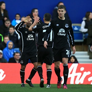 Aaron Lennon Scores His Second Goal: Everton's Victory Against Queens Park Rangers