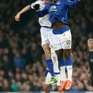 Aerial Battle: Lukaku vs. Matic - Everton vs. Chelsea, Emirates FA Cup Quarterfinals at Goodison Park Aerial Battle: Lukaku vs. Matic - Everton vs. Chelsea, Emirates FA Cup Quarterfinals at Goodison Park
