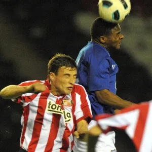 Agard Soars High: Everton's Kieran Outjumps Sunderland's Madden Agard Soars High: Everton's Kieran Outjumps Sunderland's Madden