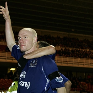 Andrew Johnson's Goal: Kick-Starting Everton's Victory in Middlesbrough's Ground (07/08 Barclays Premier League)