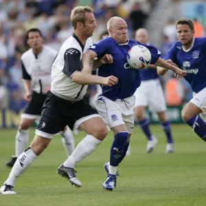 Friendlies Framed Print Collection: Preston v Everton