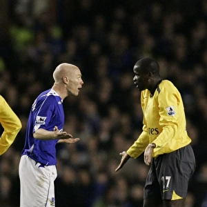 Andy Johnson vs. Emmanuel Eboue: Everton vs. Arsenal Carling Cup Fourth Round Showdown