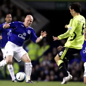 Andy Johnson vs. Ricardo Carvalho: A Battle at Goodison Park, Everton vs. Chelsea, Barclays Premier League, 17/04/08 Andy Johnson vs. Ricardo Carvalho: A Battle at Goodison Park, Everton vs. Chelsea, Barclays Premier League, 17/04/08