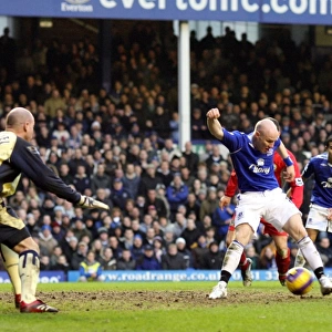 Andy Johnson's Heartbreaking Miss: Everton vs. Blackburn Rovers, FA Barclays Premiership, Goodison Park, 10/2/07