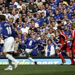 Andy Johnson's Historic Debut Goal Print Andy Johnson's Historic Debut Goal Print