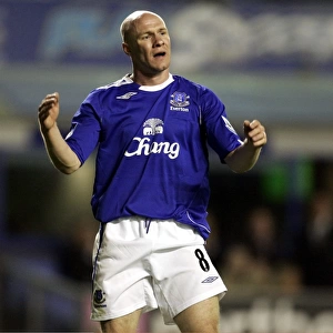 Andy Johnson's Thrilling Performance: Everton vs. Arsenal in the Carling Cup
