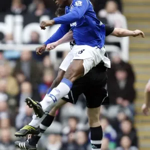 Anichebe in Action: Newcastle United vs. Everton, Barclays Premier League (2009) Anichebe in Action: Newcastle United vs. Everton, Barclays Premier League (2009)