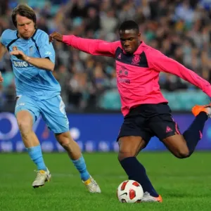 Anichebe Scores Opening Goal: Everton's Victory at ANZ Stadium vs Sydney FC (Pre-Season Friendly) Anichebe Scores Opening Goal: Everton's Victory at ANZ Stadium vs Sydney FC (Pre-Season Friendly)