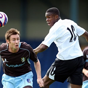 Anichebe vs Morgan: Everton's Star Forward Clashes with Bury Defender in 2007 Pre-Season Friendly