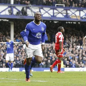Anichebe's Double: Everton's Triumph over QPR in the Barclays Premier League (13-04-2013)