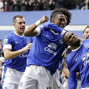 Anichebe's Double: Everton's Victory Over Queens Park Rangers (13-04-2013)
